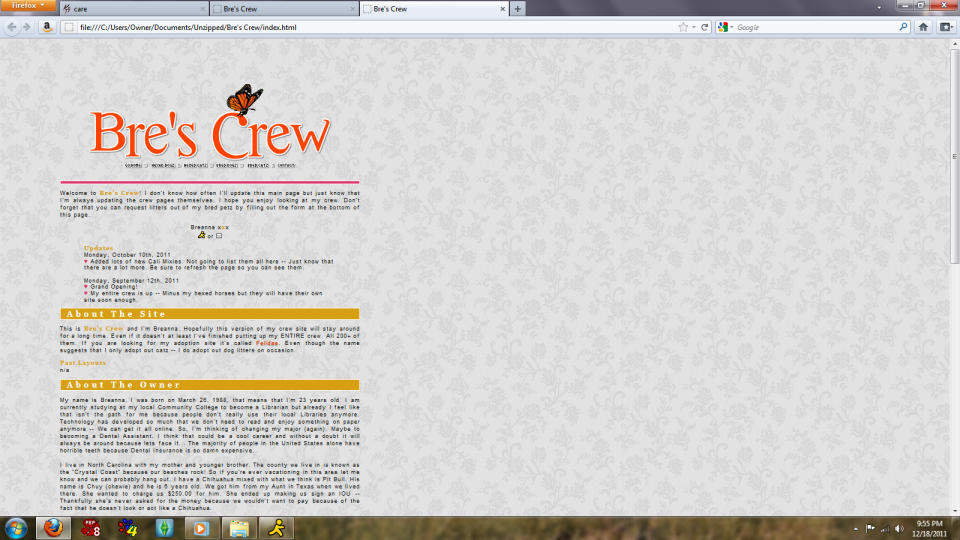 Bre's Crew: Vs1